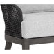 Capri Smoke Grey / Copacabana Marble Outdoor Lounge Chair